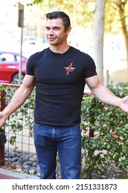 Burbank, CA USA - March 6, 2022: Actor Paul Telfer In Burbank, CA.