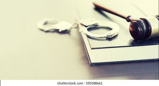 Burden of proof legal law concept image banner style with copy space to left - Shutterstock ID 550188661
