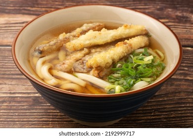 Burdock Tempura Udon Noodle Soup