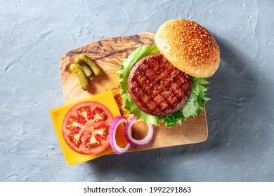 1,576 Burger top shot Images, Stock Photos & Vectors | Shutterstock