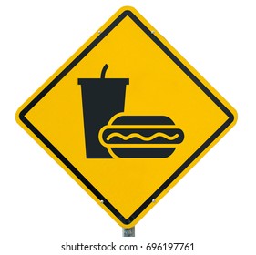 No Hamburger No Drink Icon Vector Stock Vector (Royalty Free) 1922672066