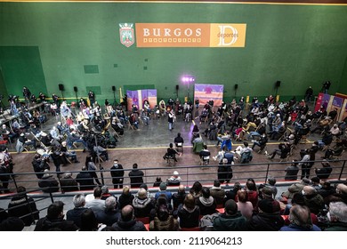 Burgos, EspañaEspaña; February 02, 2022. United We Can Rally. With Alberto Garzón, Isa Serra, Irene Montero, Juan Gascón, Pablo Fernández, Marga Arroyo And Héctor Illueca.