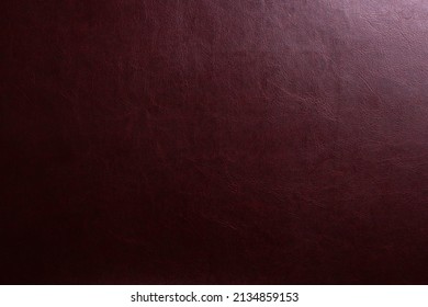 Burgundy Leather Background Texture Design Material