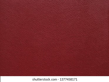 Burgundy Leather Texture Or Background