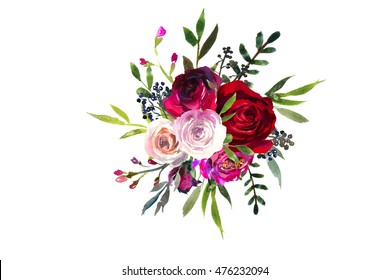 Burgundy Flower Images, Stock Photos & Vectors | Shutterstock