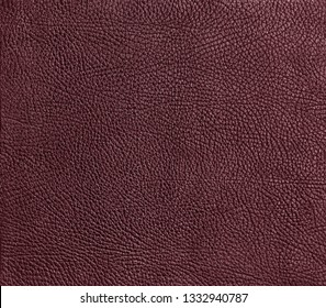 Burgundy Red Leather Texture Background Surface