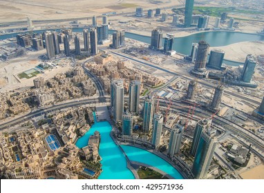 Burj Khalifa View From The Top, Panorama Dubai