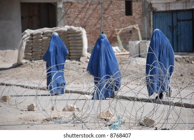 Burka and barbwire