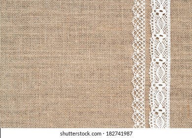 Lace Burlap Background Images, Stock Photos & Vectors | Shutterstock