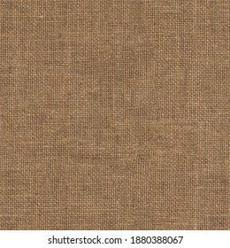 Burlap Fabric (sacking, Canvas, Jute). Flat Seamless Texture