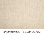 Burlap natural color fabric background.  It