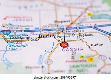 Burley On The USA Map