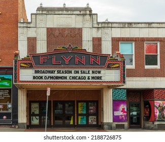 Burlington VT USA - July 24 2022: Scenes From Church Street