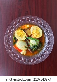 Burmese (Southeast Asian) Style Chicken Egg Curry