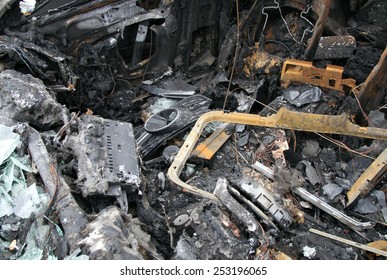 Burn sport car - interior