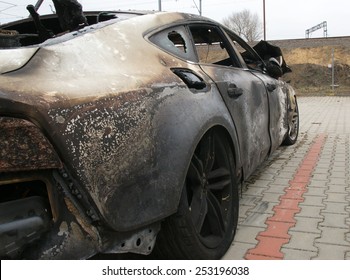 Burn sport car - right side