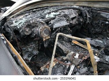 Burn sport car - steering wheel