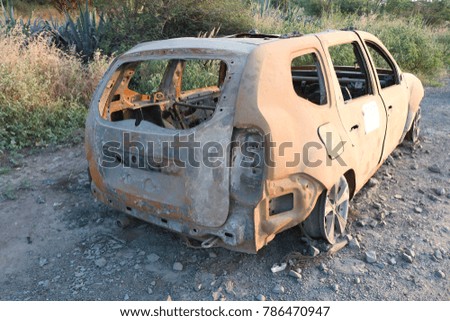 Image, Stock Photo dune wreck Sky