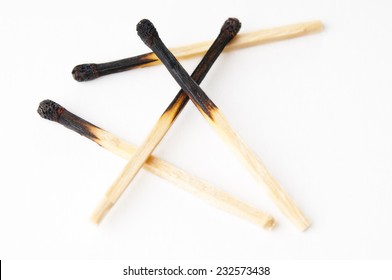 Burned matches 
