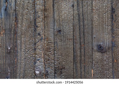 Burned wood texture background. High resolution image of charcoal burnt black wood wall. Shou sugi ban	 - Shutterstock ID 1914425056