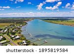 Burnett Heads view of Burnett River, Bundaberg Queensland