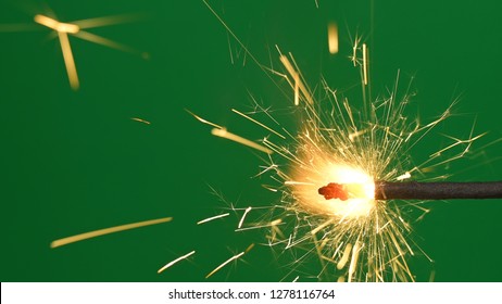 Burning Bengal Fire Sparkler