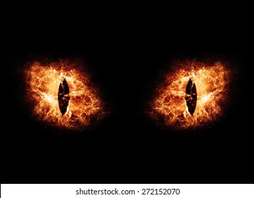 Burning Eyes - Elements of this Image Furnished by NASA
