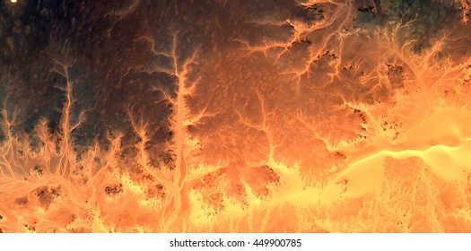 the burning forest, after the battle, war, the exterminating angel,  photography of the deserts of Africa from the air. aerial view of desert landscapes, Genre: Abstract Naturalism, 