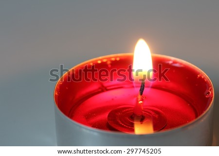 Similar – Image, Stock Photo Red candle