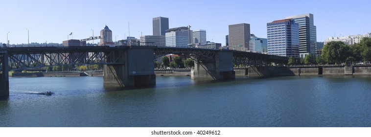 The Burnside Bridge Portland OR.