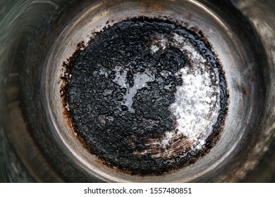 Burnt Food Pan Cleaning Bottom Soot Stock Photo 1557480851 | Shutterstock