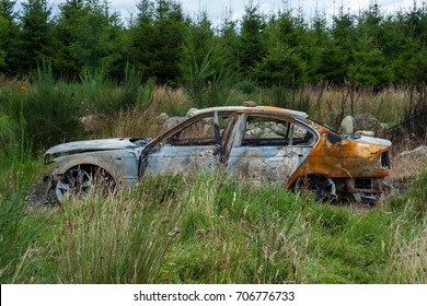 Burnt Out Car.