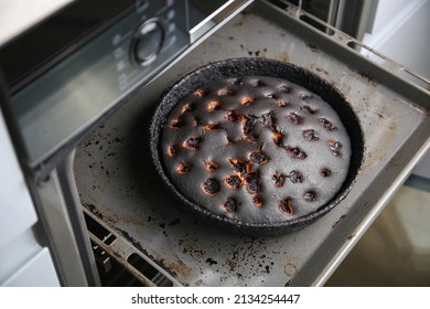 Burnt Pie In The Oven.