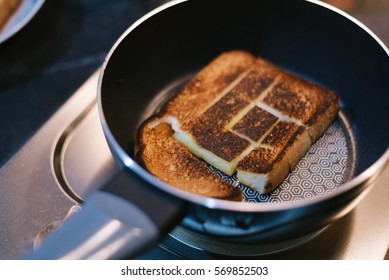 Burnt Toast On Pan