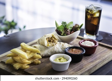 Burritos And Coke Menu