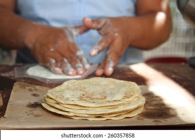 Burritos Tacos Tortillas Typical Foods Maya Tulum Mexico