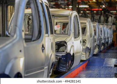 BURSA, TURKEY- APRIL 3, 2015 :The Automotive Industry In Turkey Plays An Important Role In The Manufacturing Sector Of The Turkish Economy.