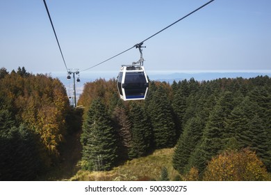 Bursa, Uludag Cable Car Autumn Images.