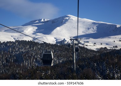 Bursa, Uludag And Chalets Winter Images.