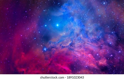 Bursting Nebula - Elements of this Image Furnished by NASA - Powered by Shutterstock