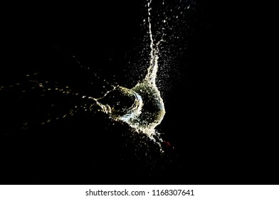 Bursting Water Balloon Throwing Darts Water Stock Photo 1168307641 ...