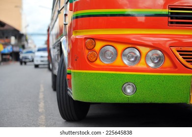 Bus headlight - Powered by Shutterstock