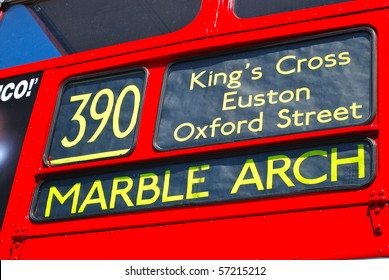 Bus To Marble Arch