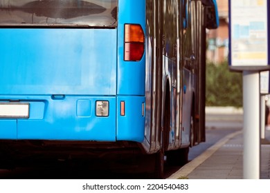 Bus Public Transportation In Budapest, Hungary.