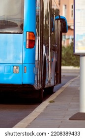 Bus Public Transportation In Budapest, Hungary.