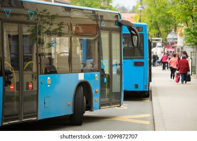 Bus at the bus stop