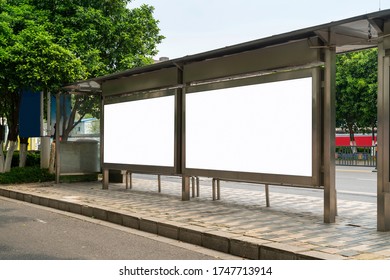 Bus Stop Billboard On Stage