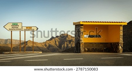 A Bus Stop in The Middle of Nowhere
