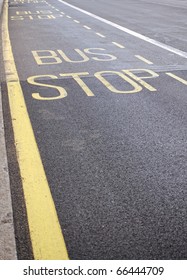 Bus Stop Sign, London, UK