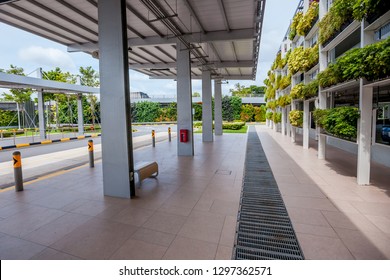 Bus Stop In Singapore